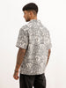 Classic Comfort Fit Jacquard Shirt | Grey