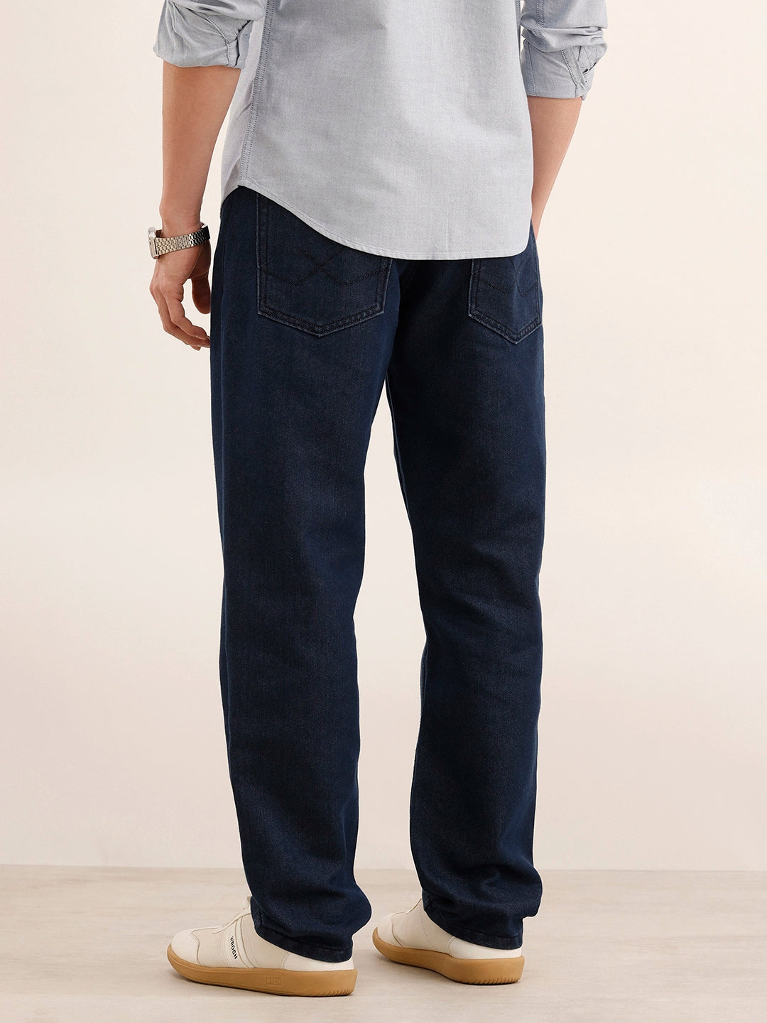 Anti Fit Denim Jeans | Dark Blue