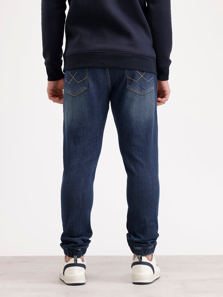 Classic Denim Jogger  | Blue