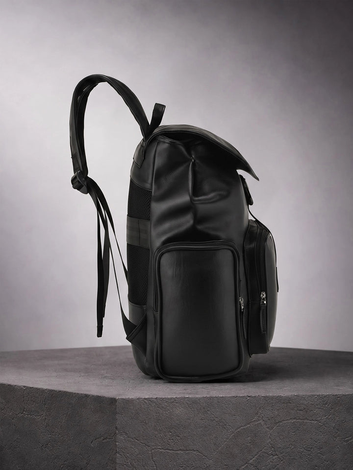 Textured Everyday Backpack | Black (30L)