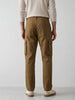 Men's casual cargo loose fit trousers | Brown