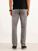 Subtle Wash Straight Fit Denim Jeans | Grey