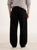 Solid Loose Fit Denim Jeans | Black