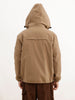 Solid Comfort Fit Hooded Jacket | Brown | WJK02FSCM1002W
