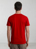 Vintage Varsity Style Graphic Tee | Red