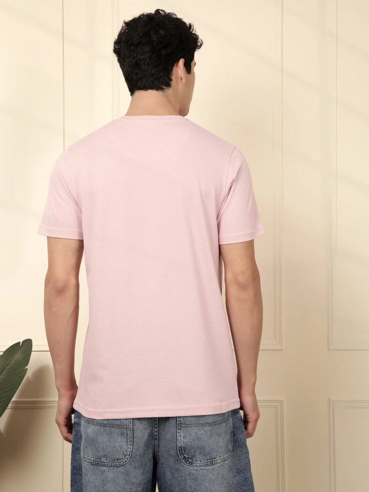 Drop Logo Pink T-Shirt