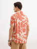 Classic Slim Fit AOP Shirt  | Beige