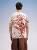 Slim Fit Classic Placement Printed T-Shirt  | Beige