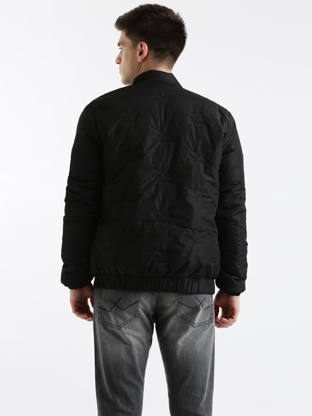 Raven Black Puffer Jacket