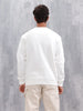 Men's Casual Graphic Printed Sweatshirt | White