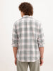 Slim Fit Textured Shirt  | Grey