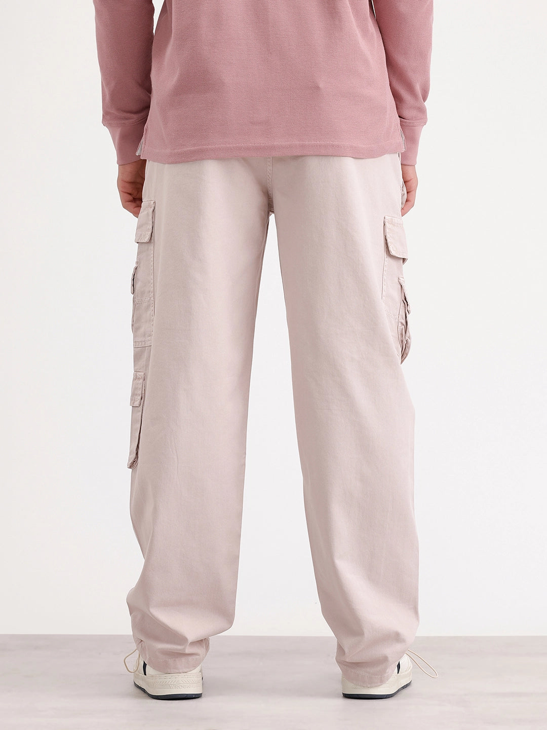 Loose Fit Cargo Trouser | Khaki