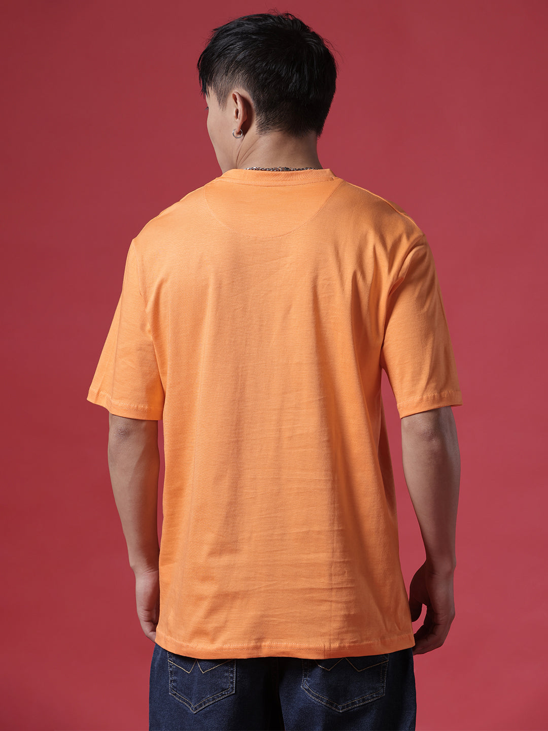 Brightest Printed Orange T-Shirt