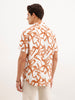 Slim Fit AOP Shirt  | White