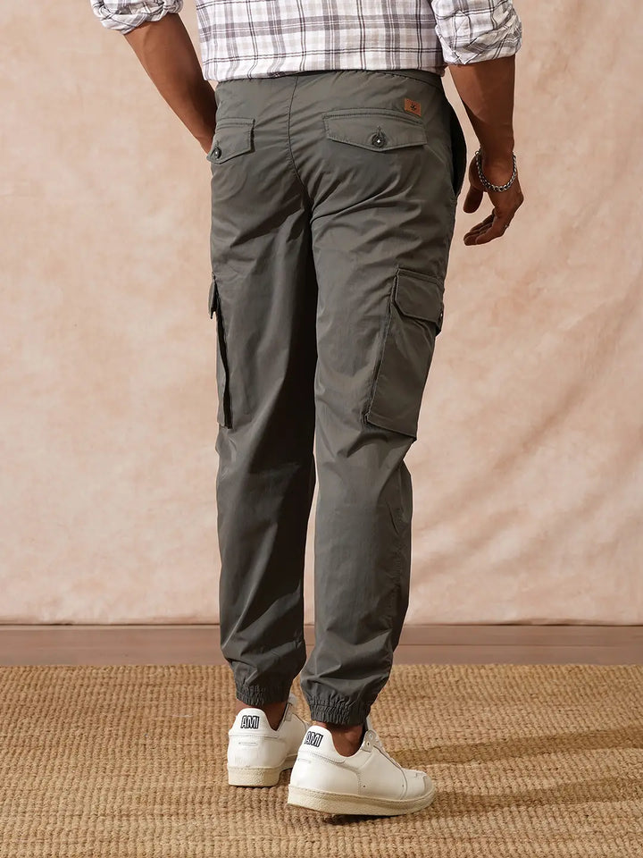 Korean Loose Fit Jogger | Grey