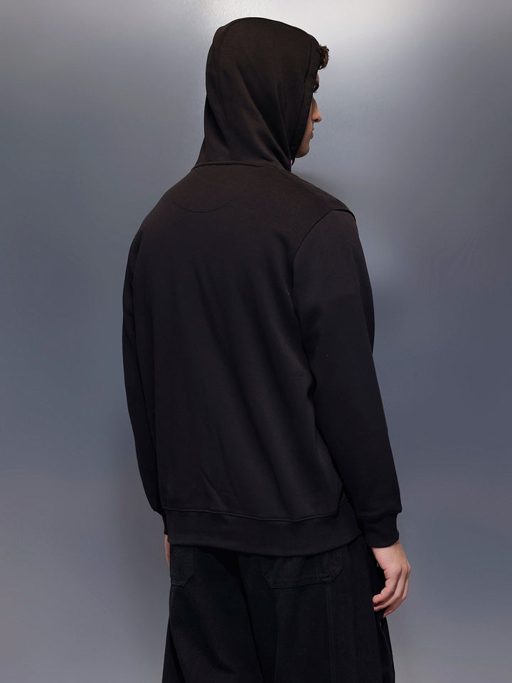 Men's Comfort Fit Hooded Sweatshirt   |  Black