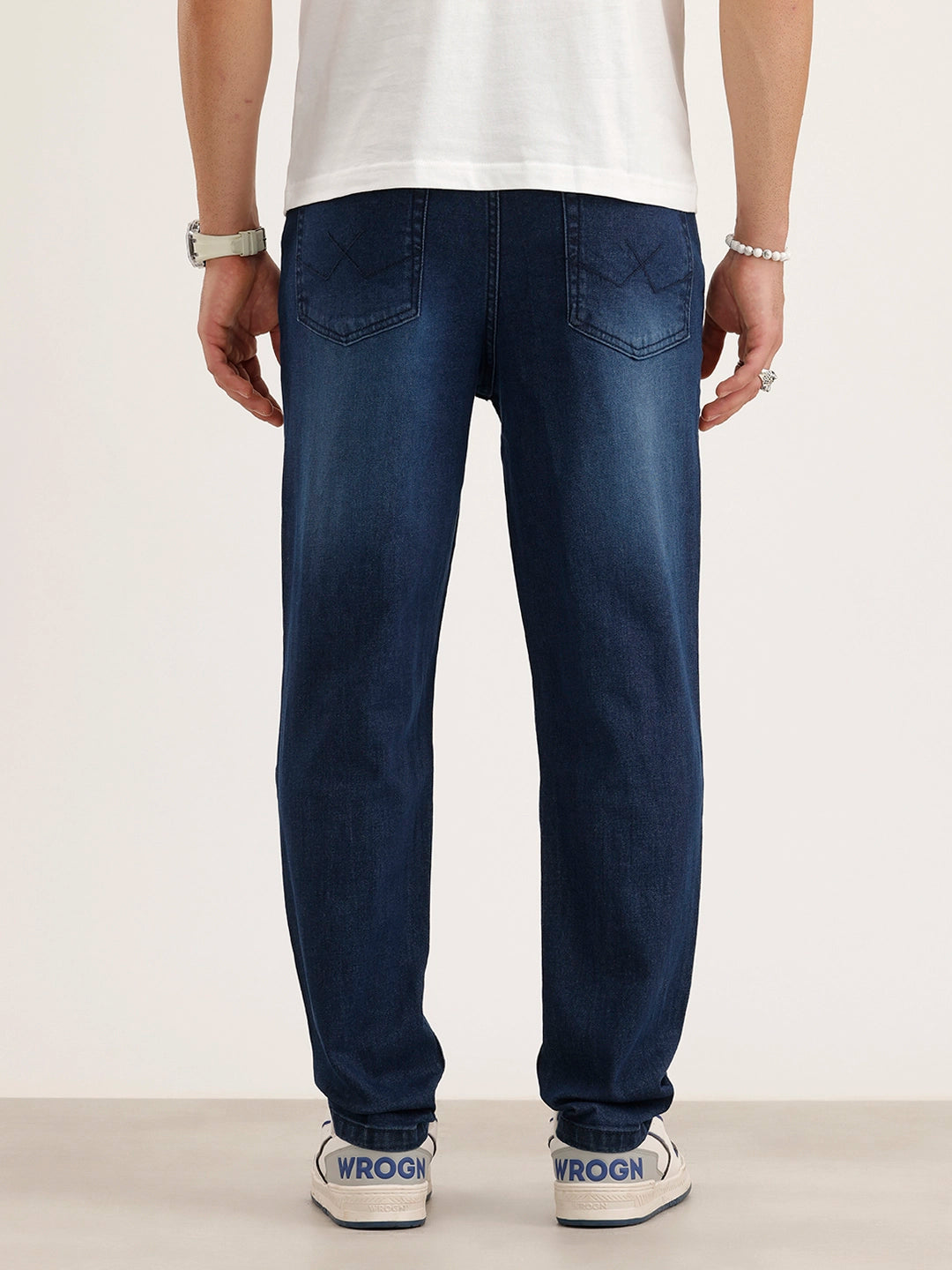 Ankle Slim Fit Denim Jeans | Blue