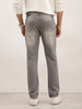 Washed Straight Fit Denim Jeans | Light Grey