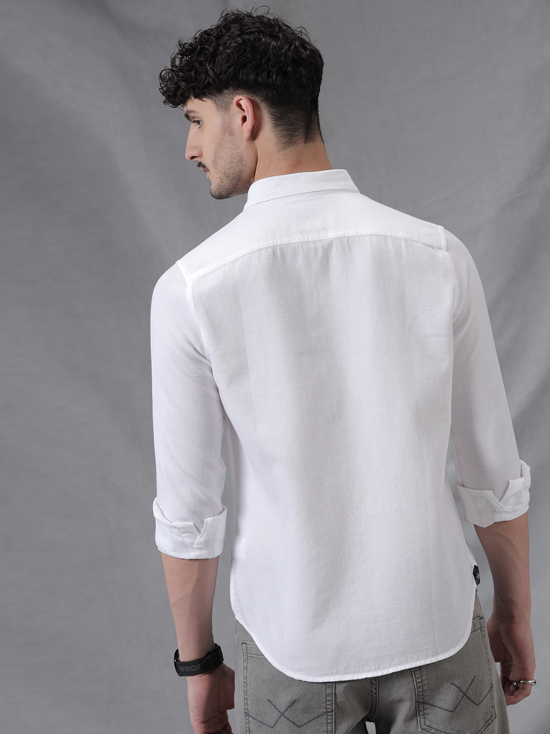 Crisp White Oxford Shirt