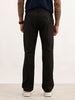 Solid Straight Fit Blended Trouser | Black | WTR0200SR4064S