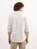 Classic Slim Fit Striped Shirt | Grey