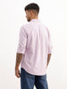 Solid Slim Fit 100% Cotton Shirt | Purple