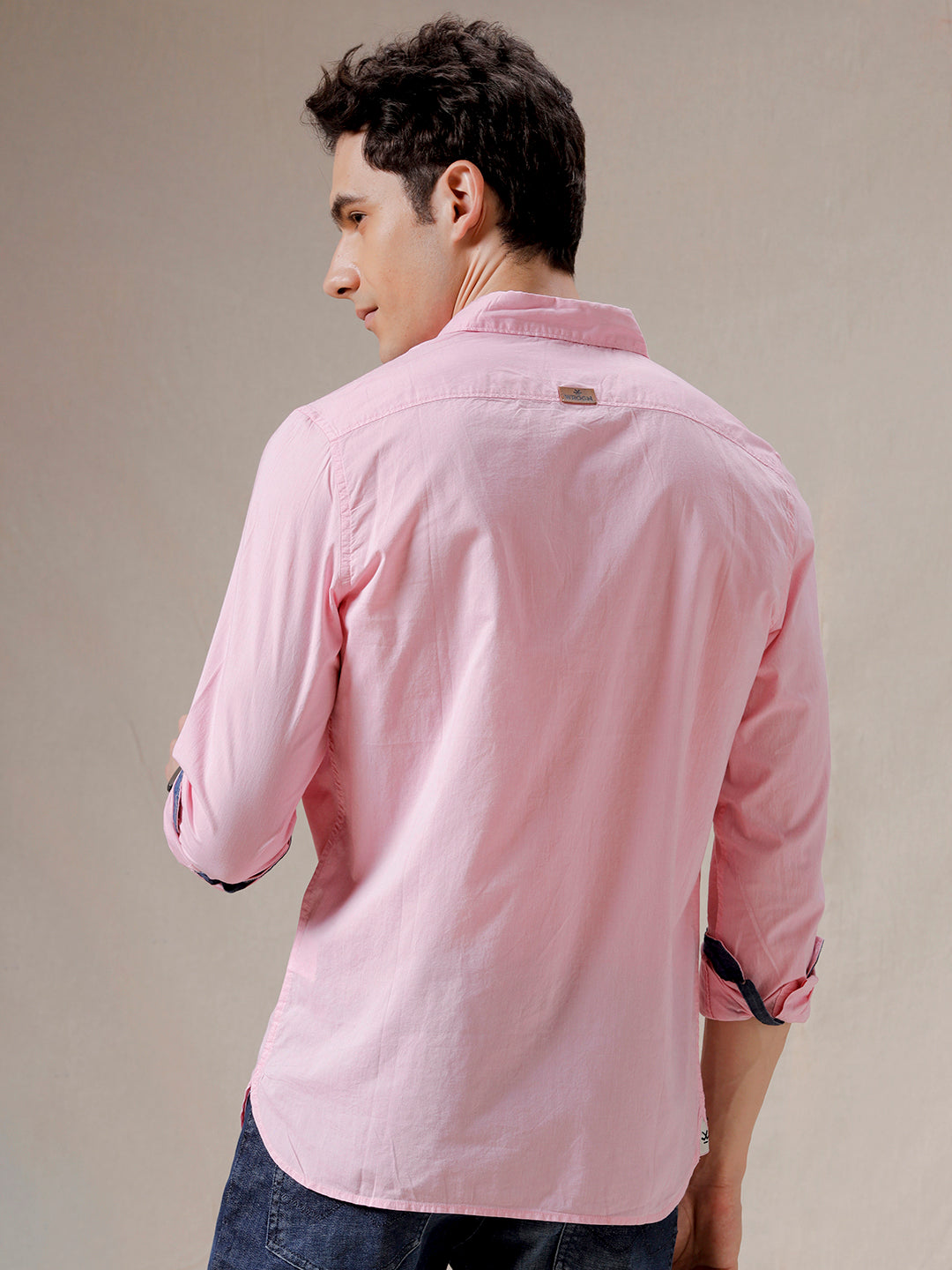 Solid Pink Elegance Shirt