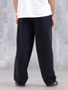 Men's Casual Loose Fit Trouser | Black