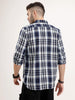 Regular Fit Checkered Shirt | Blue