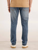 Faded Slim Fit Denim Jeans | Light Blue