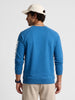 Classic Placement Printed Sweatshirt | Blue