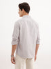 Classic Regular Fit Striped Shirt  | Brown