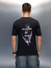 Men's Casual Graphic Pritned T-Shirt | Black
