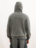 Washed Oversized Hooded Sweatshirt | Olive