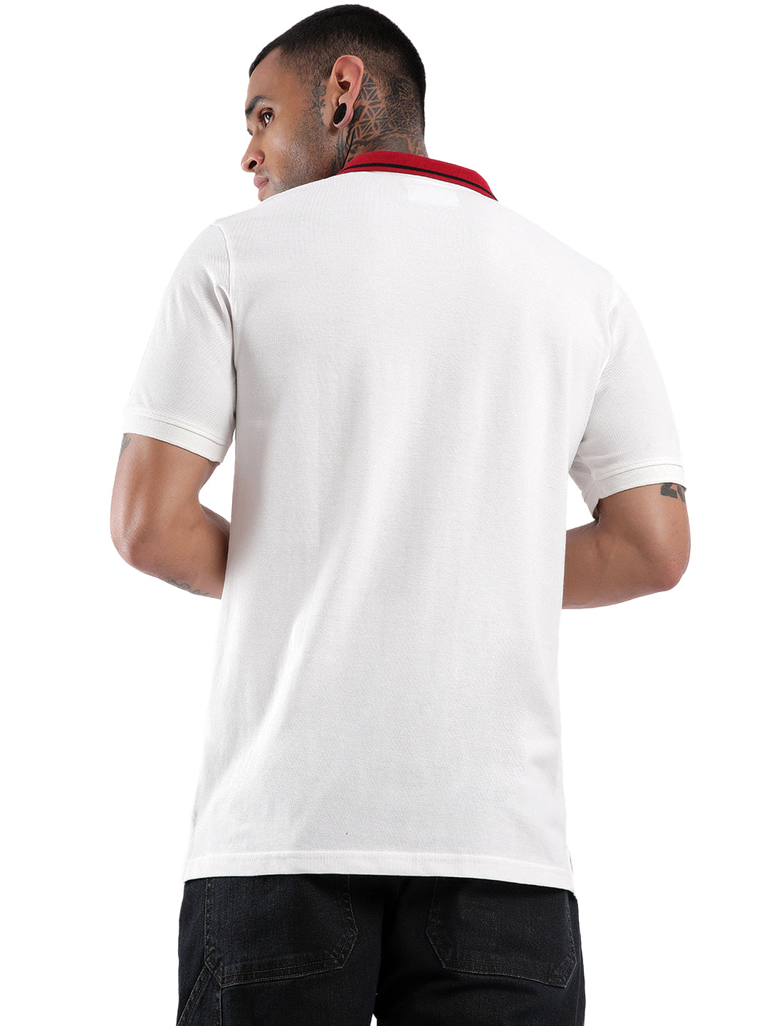 White Logo Play Polo T-Shirt