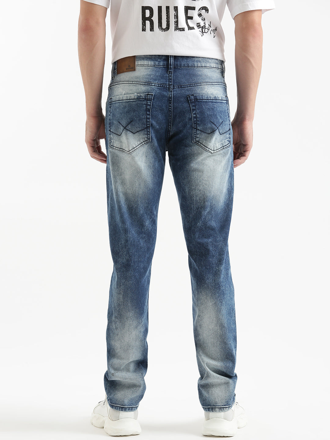 Distressed Regular Fit Jeans