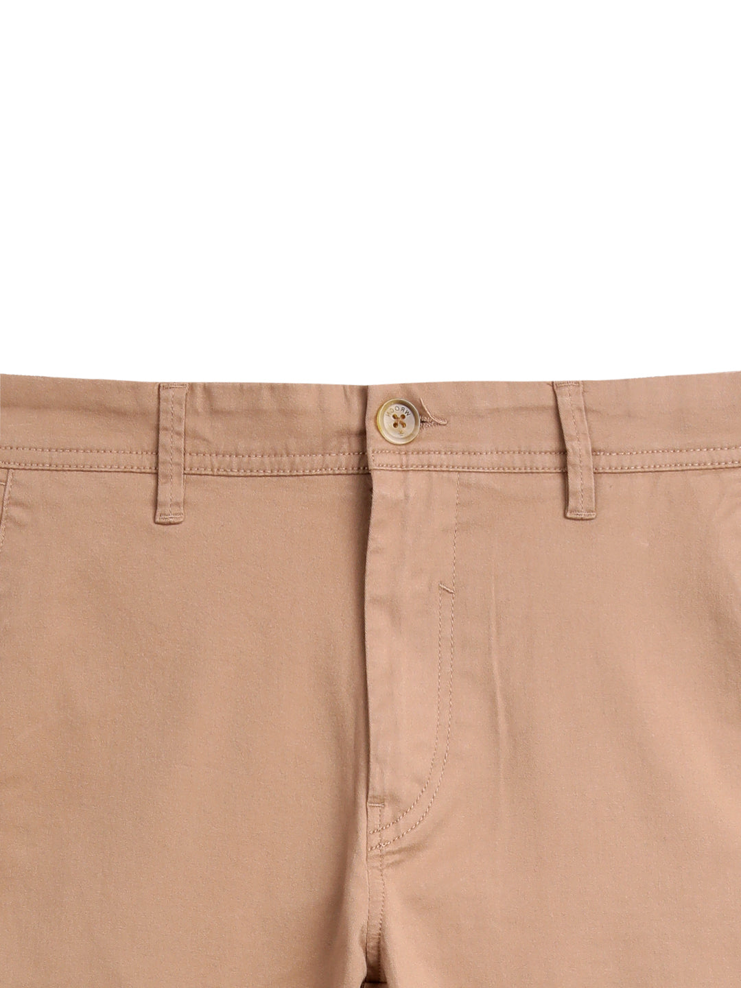 Khaki Twill Slim Fit Trouser