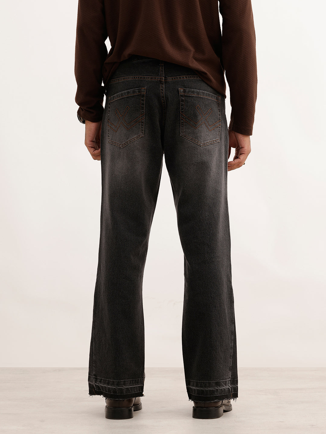 Classic Boot Cut Denim Jeans | Black