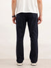 Solid Slim Fit Trouser | Navy Blue