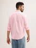 Classic Regular Fit Solid Shirt | Pink