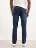 Solid Slim Fit Denim Jeans | Blue