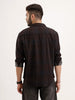 Comfort Fit Checkered Shirt | Black