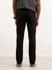 Solid Slim Fit Trouser | Black