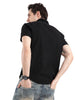 Black Vision Half Sleeve Shirt