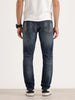 Slim Fit Distressed Denim Jeans | Blue