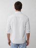 Comfort Fit Double Pocket Shirt | White
