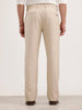 Anti Fit Pleated Trouser | Beige