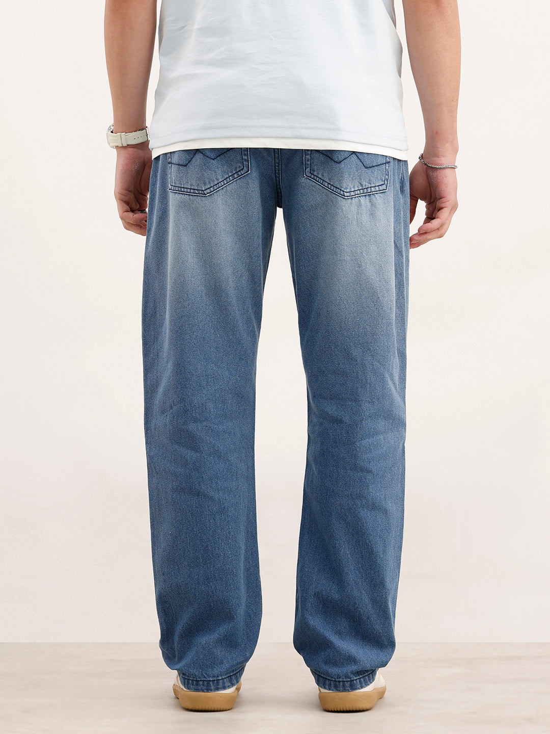 Anti Fit Denim Jeans  | Light Blue