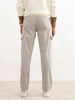 Solid Straight Fit Cargo Trouser | Grey
