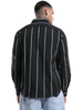 Elite Black & Green Striped Shirt